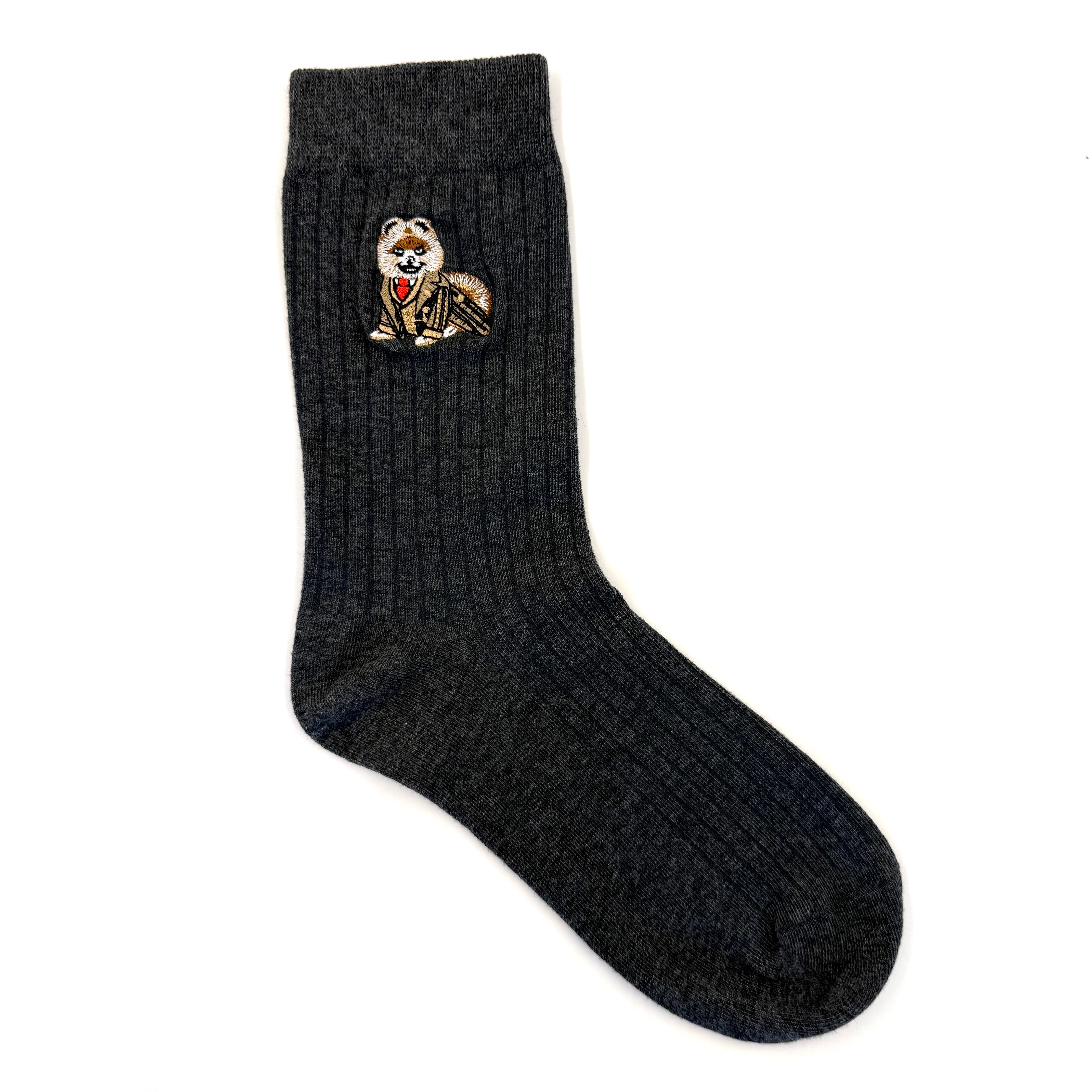 Dachshund Socks Gray