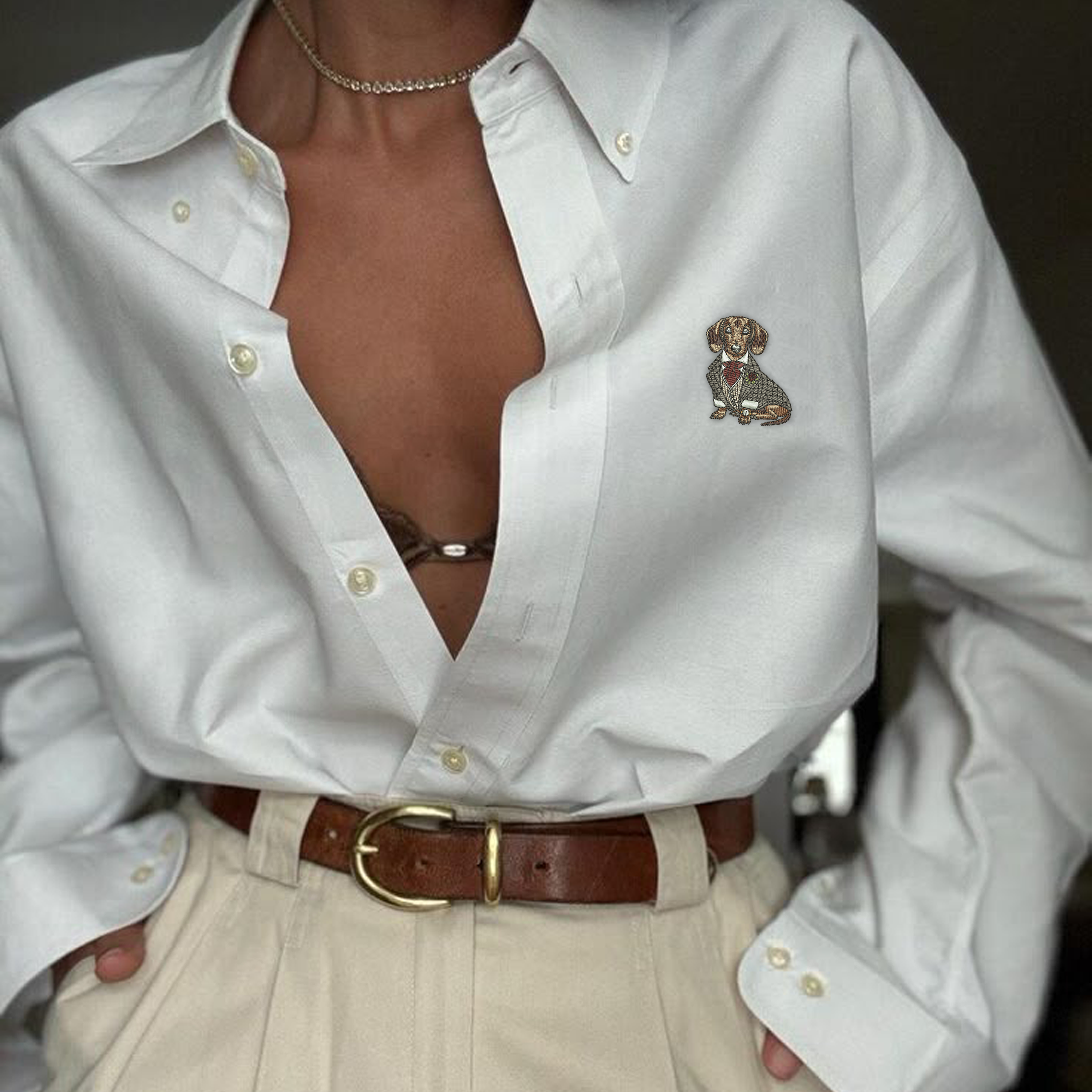 Button Down (Dachshund | Pomeranian | Poodle)