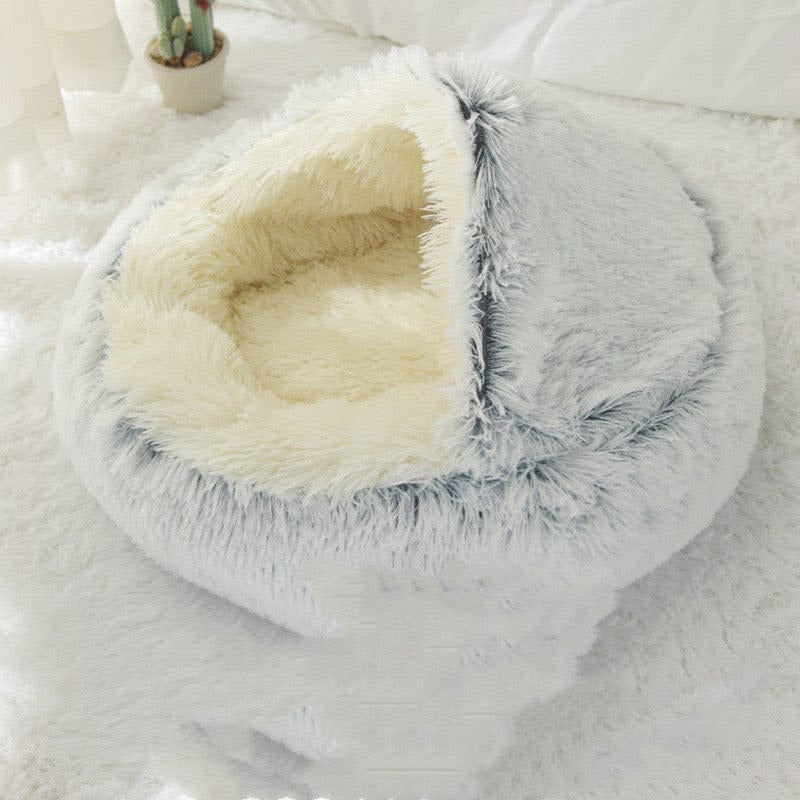 Dog Nest Bed - Gray