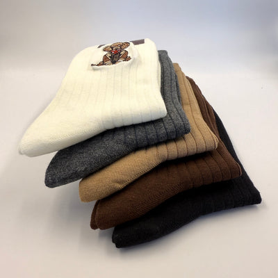 Poodle Cotton Socks - Multicolor Pack