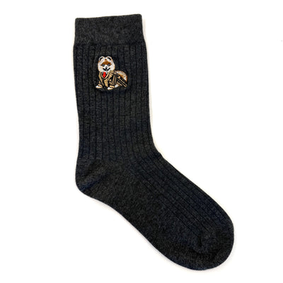 Pomeranian Cotton Socks - Multicolor Pack