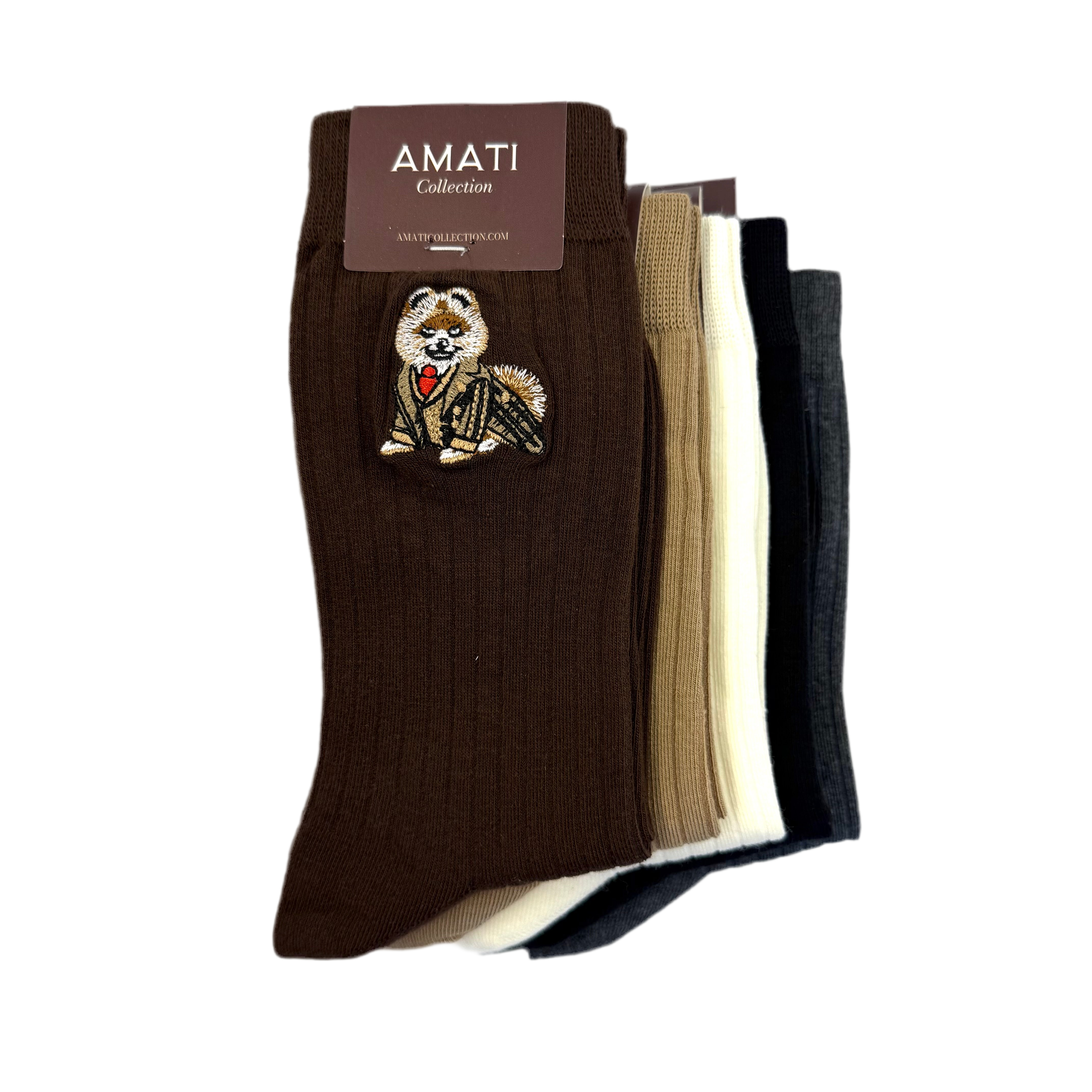 Dachshund Socks Gray