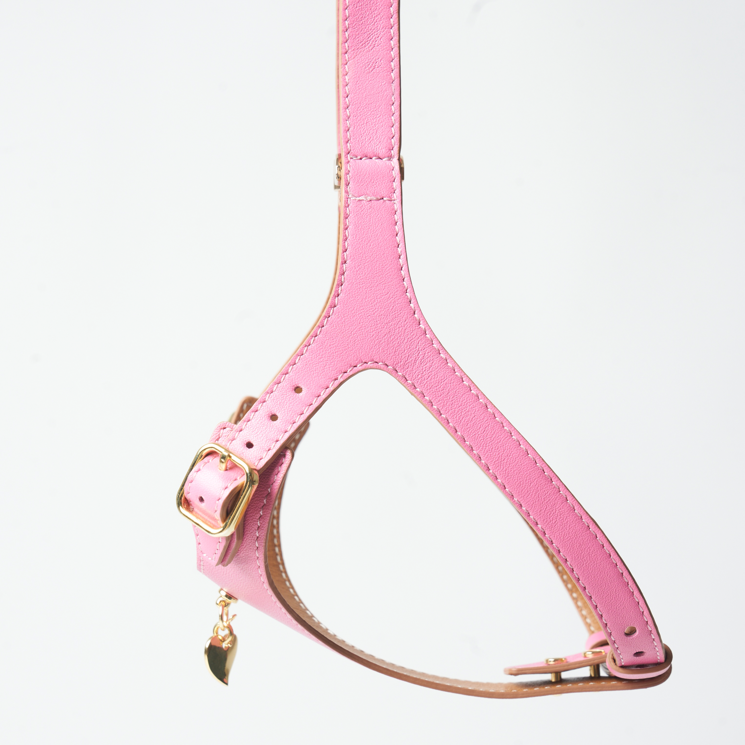 Soft Leather Harness - Rosa