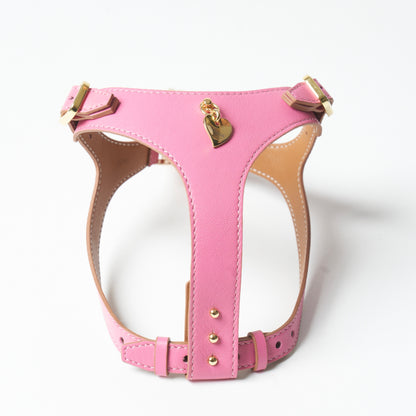 Soft Leather Harness - Rosa