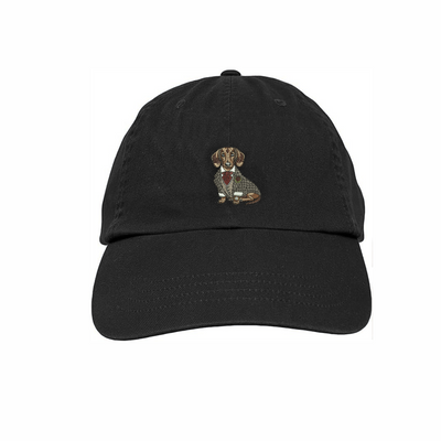 Cap Dachshund Black
