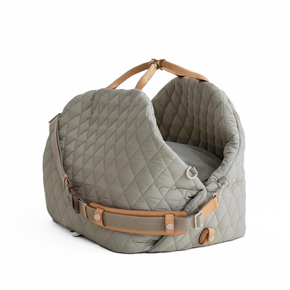 Dog Car Seat & Carrier - Gray