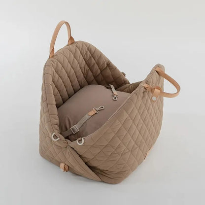 Dog Car Seat & Carrier - Gray