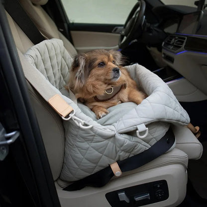 Dog Car Seat & Carrier - Gray