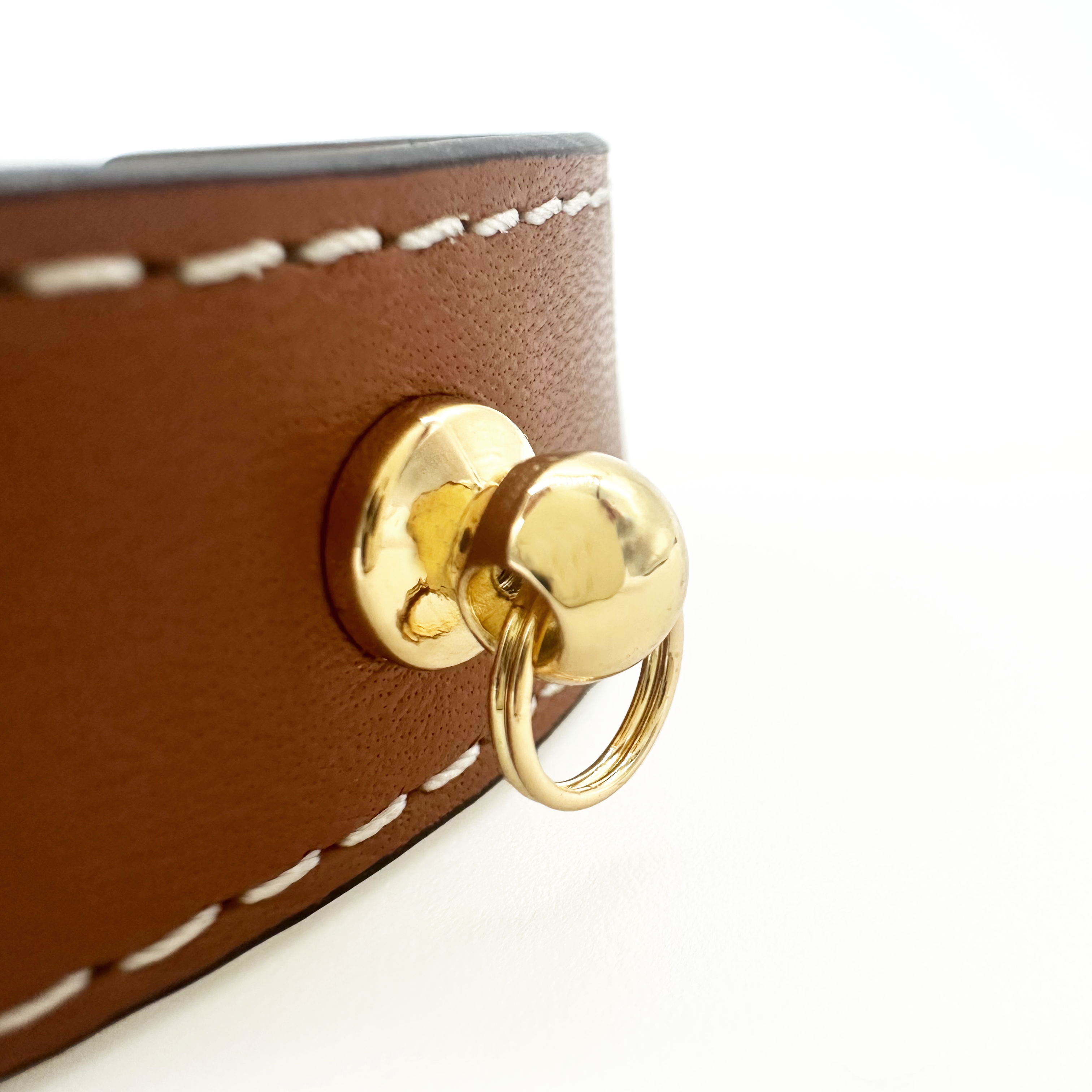 Soft Nametag Collar - Marrone