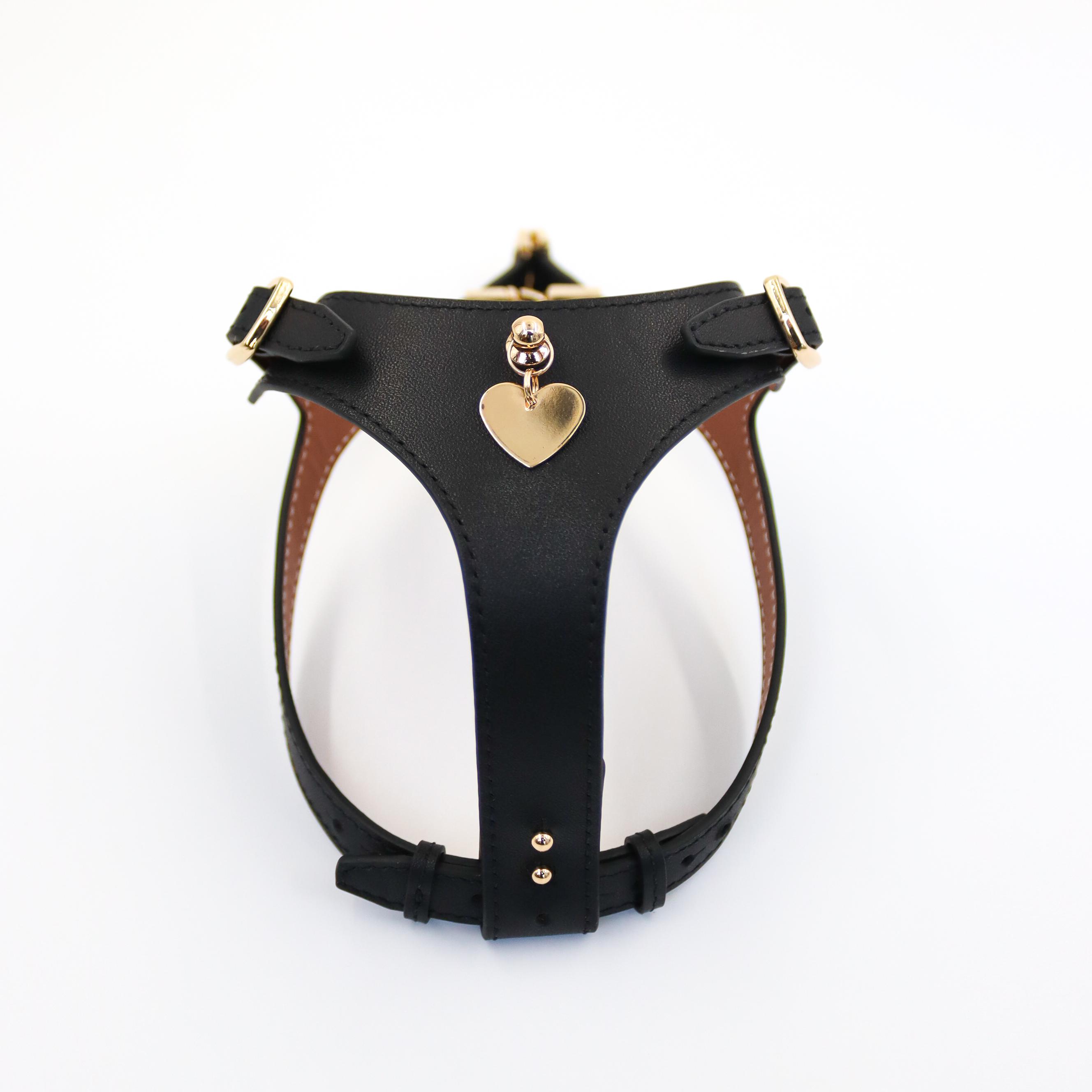 Soft Leather Harness - Nero