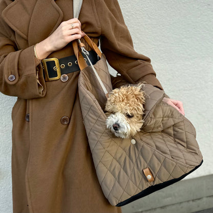 Dog Car Seat & Carrier - Gray