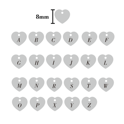 Personalised Matching Heart Necklace - Gold
