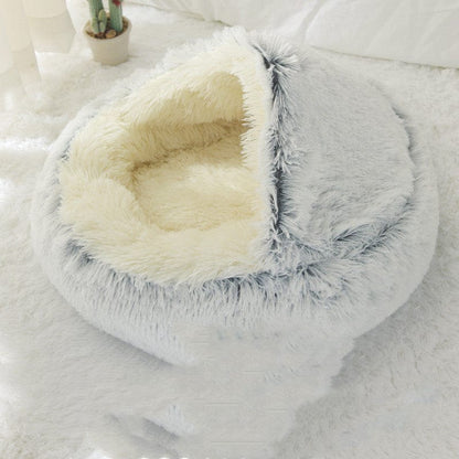 Dog Nest Bed - Gray