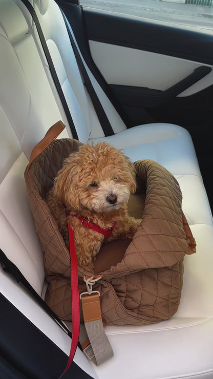 Dog Car Seat & Carrier - Gray