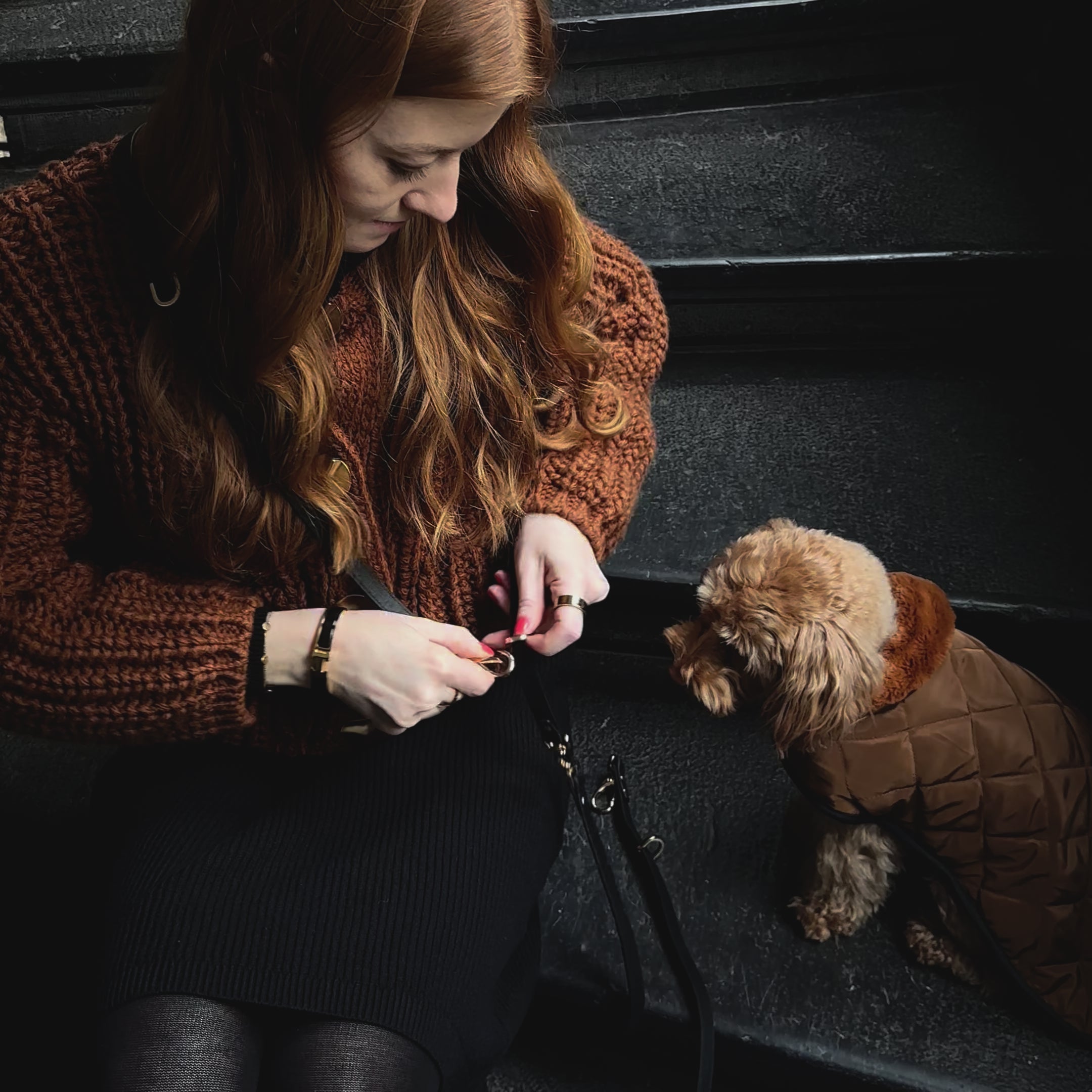 Multi-functional Leash - Nero