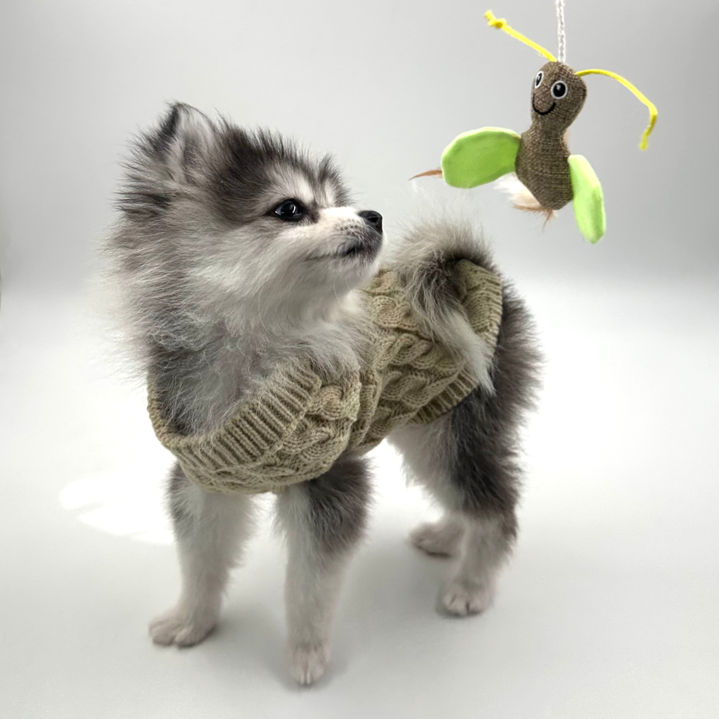 Soft Knitted Sweater - Beige
